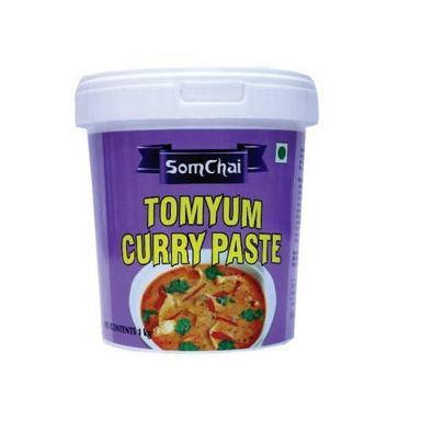  ग्लूटेन फ्री थाई टोमियम सूप पेस्ट (वेज) 1 किलो पैकिंग और 12 महीने की शेल्फ लाइफ के साथ 