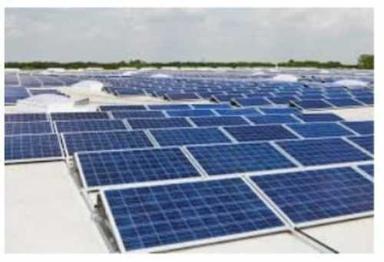 Blue 80 To 90 % Efficiency Solar Panel For Electricity Generate