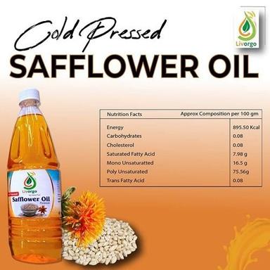 Safflower Edible Cooking Oil Bottle For Deep Frying With Low Saturated Fatty Acids Application: Kitchen