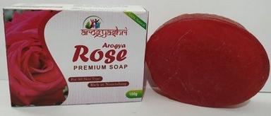 Skin-Friendly Natural Herbal Rich Moisturization Red Gulab Rose Bath Soap For All Skin Types