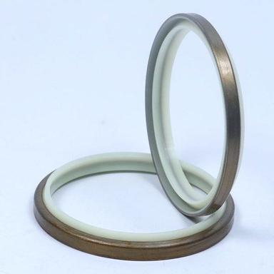 Crack Proof Abrasion Resistance Industrial Brown And White Round Rubber Wiper Seals