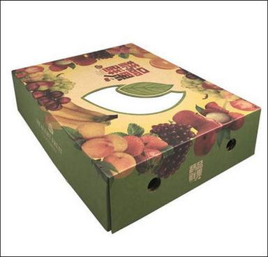 Paper Multicolor Corrugated Printed Boxes For Fruits Packaging, Capacity 6-8 Kg