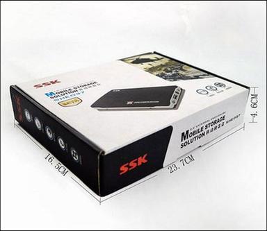  प्रिंटेड पैकेजिंग बॉक्स हार्ड डिस्क, होल्डिंग क्षमता 2-5 किलोग्राम, स्पॉट यूवी, ग्लॉस कोटिंग, मैट वार्निश, पीवीसी लैमिनेटेड 