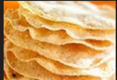 Yellow Tasty And Crispy Allergen-Free Preservatives Free South Indian Special Salted Appalam Papad Size: Standard
