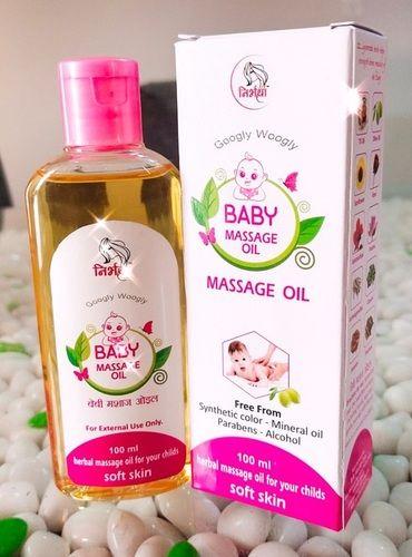Nirbhaya Googly Woogly Herbal Baby Massage Oil 100ml for Soft Skin