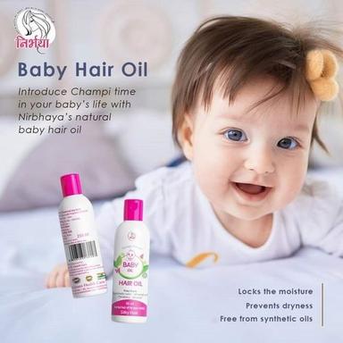 White Nirbhaya Natural And Herbal Baby Hair Oil 50Ml For Kids Hair Growth