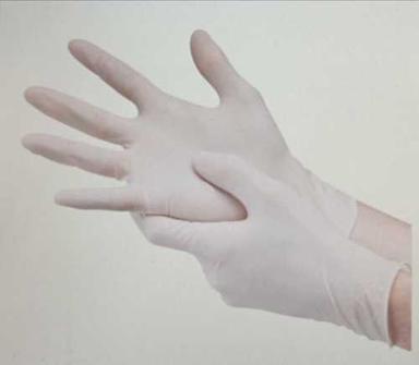 Disposable Full Finger Rubber Surgical Hand Gloves