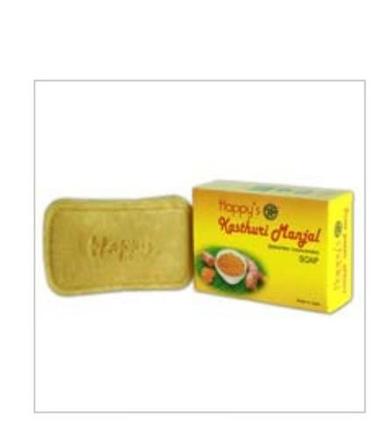 Natural Handmade Yellow Color Kasthuri Manjal Soap Without Added Artificial Color Application: Industries