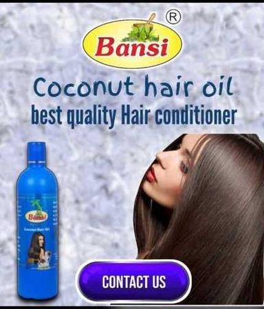 500 Ml Herbal Ingredient Natural Fragrance Bansi Coconut Hair Oil Gender: Female