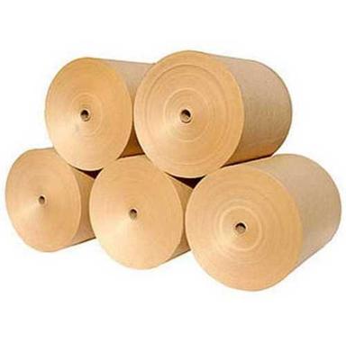 Eco-Friendly Plain Brown Kraft Paper Roll For Packaging External Use Drugs