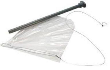 Ot Solution Transparent Disposable Endo Bag Endo Pouch With Suture Tie For Hospital