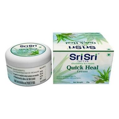 Effective In Topical Allergies And Rashes Sri Sri Tattva Quick Heal Cream (25 Grams) Age Group: Adult