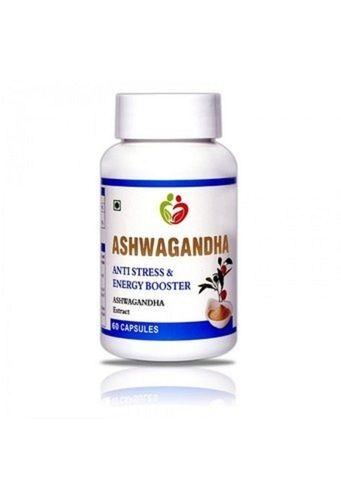 Herbal Medicine 100% Ayurvedic Ashwagandha (Withania Somnifera) Capsules For Lifestyle Stress And Anxiety