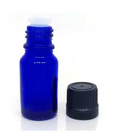 100 Ml Round Shape Screw Cap Blue Plastic Pvc Bottle For Oil Storage Size: As Per Customer