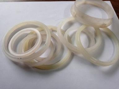 1-3Inch White Ring Shape Fine Finished Natural Silicone Rubber Seal, 1-4Mm Thickness Application: Automobile And Chemical Industry