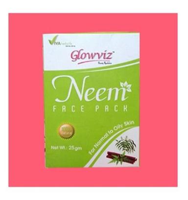 Cosmetic 100% Herbal Antibacterial Neem (Azadirachta Indica) Face Pack For Skin Care