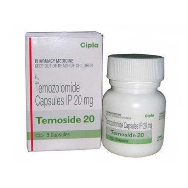 टेमोसाइड 20 कैप्सूल सामग्री: टेमोज़ोलोमाइड