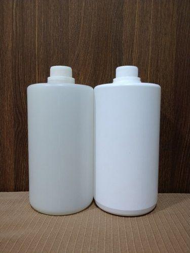 1 Liter White Narrow Mouth Virgin Plastic Hdpe Bottle For Chemical Packing Capacity: 1000 Milliliter (Ml)