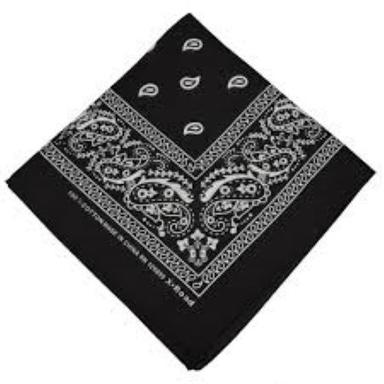 Diffeernt Colors Available Pure Cotton Printed Paisley Bandana For Men & Women