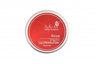 Safe To Use Organic Herbal Rose Dry And Chapped Lip Moisturizer For Winters (9 Gram Pack)