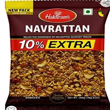Delicious And Spicy Taste Navratan Mix Namkeen With Long Shelf Life Carbohydrate: 47.95 Grams (G)