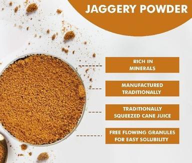 Non Added Color Easy Digestive Natural Taste Organic Brown Jaggery Powder Origin: India