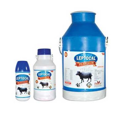 Leptocal Platinum Calcium Liquid For Both Large And Small Animals As Per Prescribed Veterinary Injectables