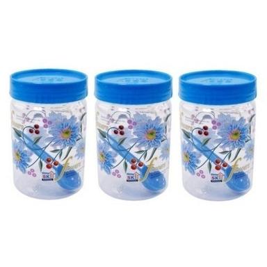 Palio No 3 Household Printed Polypropylene Round Container
