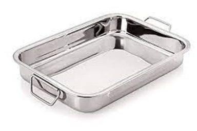Strength, Solidness, and Toughness Stainless Steel Silver Hospital Tray