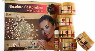Oxi9 Absolute Restorative 24Ct Gold Fairness Facial Kit For Face, 6 Pieces Set Age Group: 18+
