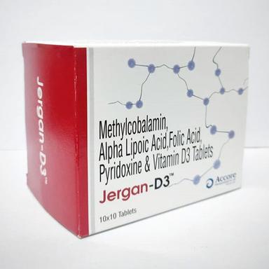 Methylcobalamin Alpha Lipoic Acid Folic Acid Pyridoxine Vitamin D3 Tablets General Medicines