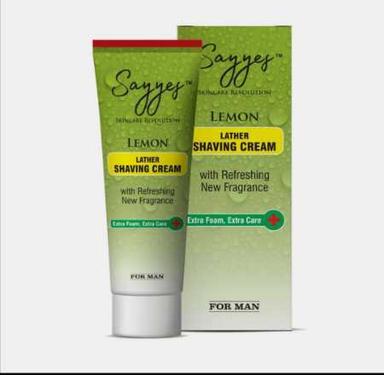 Anti Bacterial Lemon And Mix Fruit Flavour Shaving Cream For 100% Clean Shave Gender: Male
