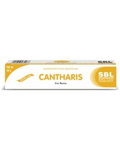 Cantharis Homeopathy Ointment Application: Hospital