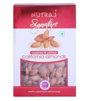 Brown Nutraj Roasted/Salted Whole California Almond Kernel (200G Vacuum Pack)