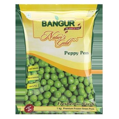 A Grade 100% Pure Green Peas Packaging Size 1 Kg With 12 Months Shelf Life Texture: Frozen