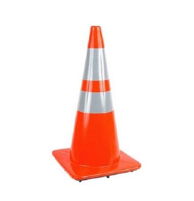 Light Weight Non Breakable Portable Perfect Shape Reflective Color Traffic Cones For Road Safety