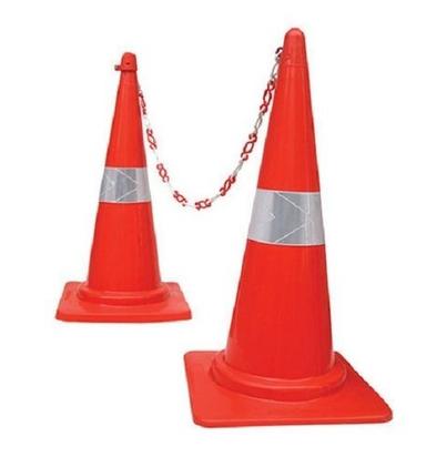Light Weight Portable PVC Traffic Cones For Road Safety