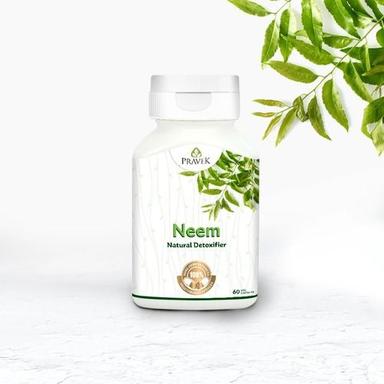 Herbal Product Antibacterial, Antifungal Neem (Azadirachta Indica) Vegetarian Capsules