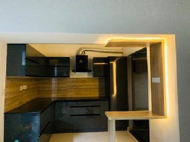 Modern Designer L Shaped Modular Kitchen Cabinet Designing Services