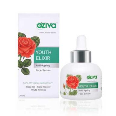 Anti Ageing Face Serum, Increases Moisturisation With Safflower Seed Oil Age Group: Adults
