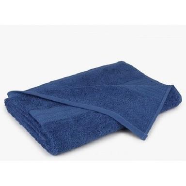 Bule Blue Color Regular Use Skin Friendly Bombay Dyeing Terry Bath Towels