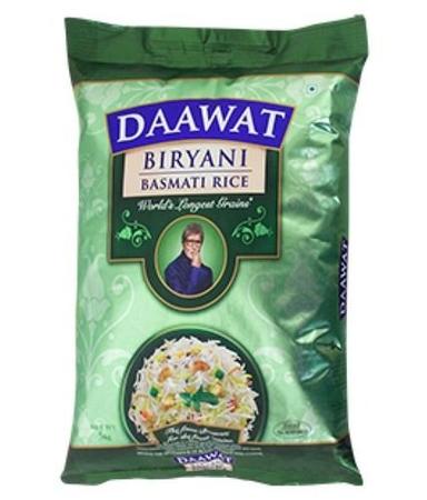 Long Grain Non Sticky Biriyani White Basmati Rice Broken (%): 1