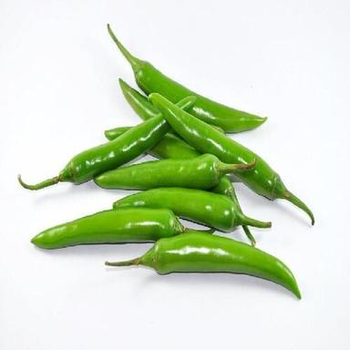 Round & Oval Spicy Natural Taste Chemical Free No Artificial Color Fresh Green Chilli