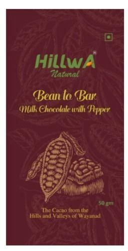 Piece Delicious Taste And Mouth Watering Bean To Bar Milk Chocolate With Pepper