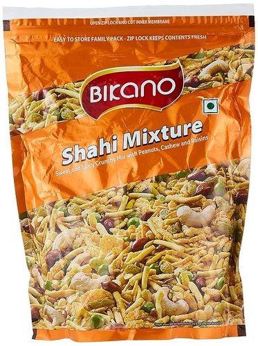 Bikano Shahi Mixture Namkeen(Sweet Crunchy Peanut, Cashew) Fat: 12.69 Grams (G)