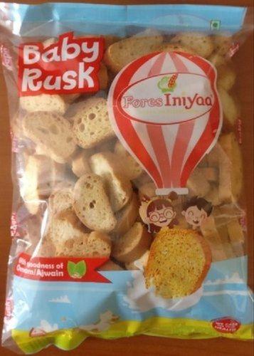 High In Fiber And High In Protein Solid Form Milk Flavour Rusk Pack Size: Customized