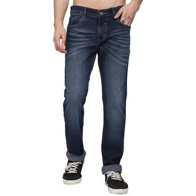Blue Color Fashionable Casual And Party Wear Mens Denim Jeans Fabric Weight: 4.75 Ounce (Oz)