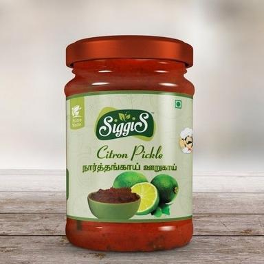 Spicy And Tasty Siggis Thokku Citron - Narthangai Pickles, 100G Shelf Life: 3 Months