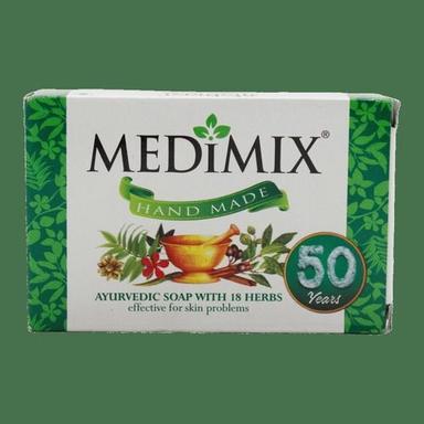 Green Medimix Ayurvedic Classic Bathing Soap With 18 Herbs