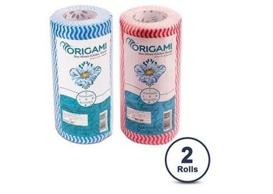 Reusable Printed High Absorbency Non Woven Kitchen Towel Roll (Pack Of 2) Age Group: Adults